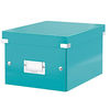 Leitz WOW Click and Store DVD Box Ice Blue Ref 60420051