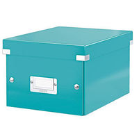 Leitz WOW Click and Store DVD Box Ice Blue Ref 60420051