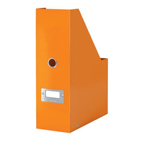 Leitz WOW Click and Store Magazine File Orange Ref 60470044