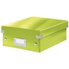Leitz WOW Click and Store Organiser Box Small Green Ref 60570064