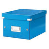 Leitz WOW Click and Store Small Storage Box For A5 Blue Ref 60430036