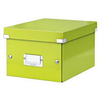 Leitz WOW Click and Store Small Storage Box For A5 Green Ref 60430064