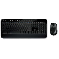 Microsoft 2000 Cordless Desktop Keyboard 128-bit Encryption and BlueTrack Optical Mouse Ref M7J-00020
