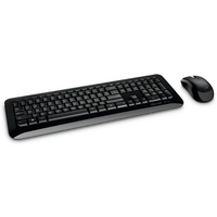 Microsoft 800 Wireless Desktop Keyboard and Optical Mouse 2.4GHz Black Ref 2LF-00021