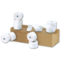 NCR Paper Rolls - Width 76mm x Diam 76mm x Core 12.7mm - 2-Ply - White/White - Pack of 20