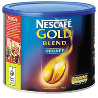 Nescafe Gold Blend Instant Coffee Decaffeinated Tin 500g Ref 5200230