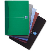 Oxford Office Notebook Casebound Hard Cover 192pp 90gsm A5 Random Colour Ref 100103072 [Pack 5]