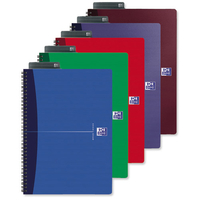 Oxford Office Notebook Wirebound Soft Cover A5 Random Colour Ref 100103741 [Pack 5]