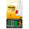 Post-it Index Flags 50 per Pack 25mm Green Ref 680-3 [Pack 12] - Offer includes a Free pack of sweets upon redemption
