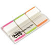 Post-it Index Tabs Lined Strong 25mm Assorted Pink Bright-green Orange Ref 686L-PGO [Pack 66]