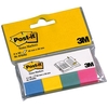 Post-it Note Markers 50 each of Fuchsia - Jade Green - Turquoise and Neon Yellow Ref 6704U [Pack 4]