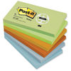 Post-it Notes Recycled 100 Sheets per Pad 76x127mm Pastel Rainbow Ref 655-1RP [Pack 12]