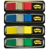 Post-it Small Index Flags Repositionable W12.5xH43mm Standard Colours Ref 683-4 [Pack 140]