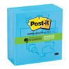 Post-it Super Sticky Evernote App Pad of 90 Sheets 76x76mm Blue Ref 654-4SSB-EV-EU [Pack 4]