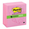 Post-it Super Sticky Evernote App Pad of 90 Sheets 76x76mm Neon Pink Ref 654-4SSP-EV-EU [Pack 4]