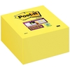 Post-it Super Sticky Note Cube Pad of 350 Sheets 76x76mm Yellow Ref 2028-S