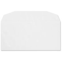 Postmaster Envelopes Wallet Gummed 90gsm White DL [Pack 500]