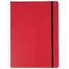 Red By BlackNRed Business Journal Book Soft Cover 90gsm Numbered Pages A5 Ref 400051201