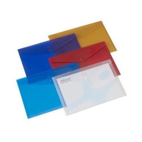 Rexel Carry Folder Polypropylene A4 Translucent Assorted Ref 16129AS [Pack 6]
