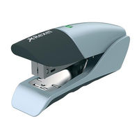 Rexel Gazelle Stapler Half Strip Throat 50mm Silver and Black Ref 2100790