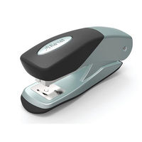 Rexel Matador Stapler Half Strip Throat 49mm Silver and Black Ref 2100003