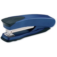 Rexel Taurus Stapler Full strip Throat 90mm Metallic Blue Ref 2100005