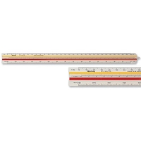 Rotring Triangular Reduction Scale Ruler DIN ISO 5455 Engineer from 5-1 to 1-500