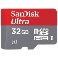 Sandisk Ultra microSDHC Card 32GB Ref SDSDQUAN-032G-G4A