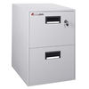 Sentry Fire Safe Filing Cabinet 60mins 2 Drawer 75kg 33.6 Litre Ref SN6000