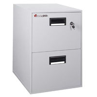 Sentry Fire Safe Filing Cabinet 60mins 2 Drawer 75kg 33.6 Litre Ref SN6000