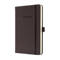 Sigel Conceptum Notebook Hard Cover 80gsm Ruled 194pp A5 Brown Ref C0575