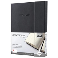 Sigel Conceptum Notebook Hard Cover Magnetic Fastener 80gsm Ruled 194pp A5 Ref CO162
