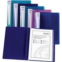 Snopake Electra Display Books 10 Pockets A4 Assorted Ref 12199 [Pack 10]