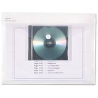 Snopake Polyfile Electra Wallet File Polypropylene with CD Pocket A4 Clear Ref 13220 [Pack 5]