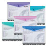 Snopake Polyfile Ring Binder Wallet High Capacity A4 Landscape Electra Assorted Ref 15694 [Pack 5]