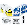 Washroom Signage Kit Unisex Multiple Signs