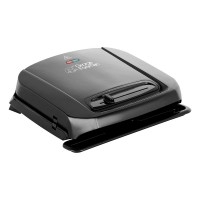 20850 Health Grill with Variable Temperature and Removable Plates in Black