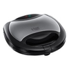 20930 3-in-1 Sandwich/Panini and Waffle Maker with 750W in Black