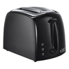 21641 2 Slice Toaster with Removable Crumb Tray and Wide Slots in Black