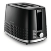 220021 Dimensions 2 Slice Toaster with 850W Power in Black