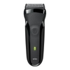 300 Rechargeable Electric Shaver with 30 Minutes Shaving Time in Black