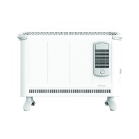 402TSF 2kW Convector Heater With 2 Heat Settings and Turbo Fan in White