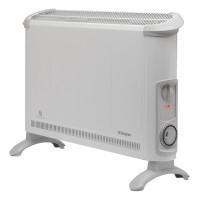 402TSTI Convector Heater with Thermostat and Timer and 2kW in White