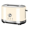 5KMT2116BAC 2 Slot Manual Control Toaster 1200Watt in Cream