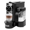 85180 Cafe Cino Capsule Coffee Maker with Milk Frother in Black