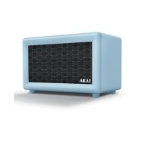 A58052BL Retro Bluetooth Speaker with 5 Hour Run Time and Rechargeable Batteries in Black