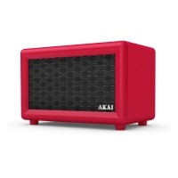 A58052R Retro Bluetooth Speaker with 5 Hour Run Time and Rechargeable Batteries in Black