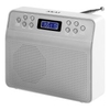 A60013 Portable DAB Radio with 20 Preset Stations in Silver