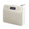 A60013C Portable DAB Radio with LCD Display in Champagne