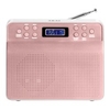 A60013R Portable DAB Radio with LCD Screen in Rose Gold
